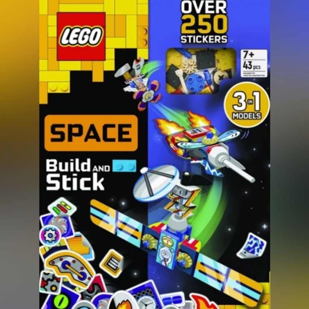New LEGO Space Build And Stick Adventure Set